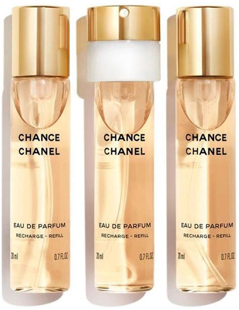 chanel chance 3x20ml refills.